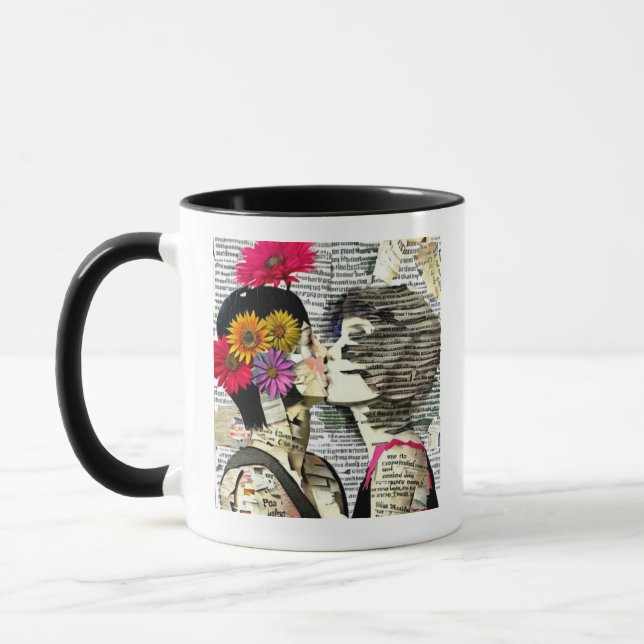 Caneca Mulheres no Amor | Pride Kiss (Esquerda)