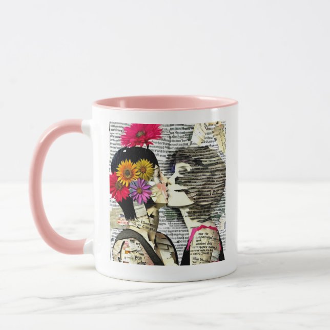 Caneca Mulheres no Amor | Pride Kiss (Esquerda)