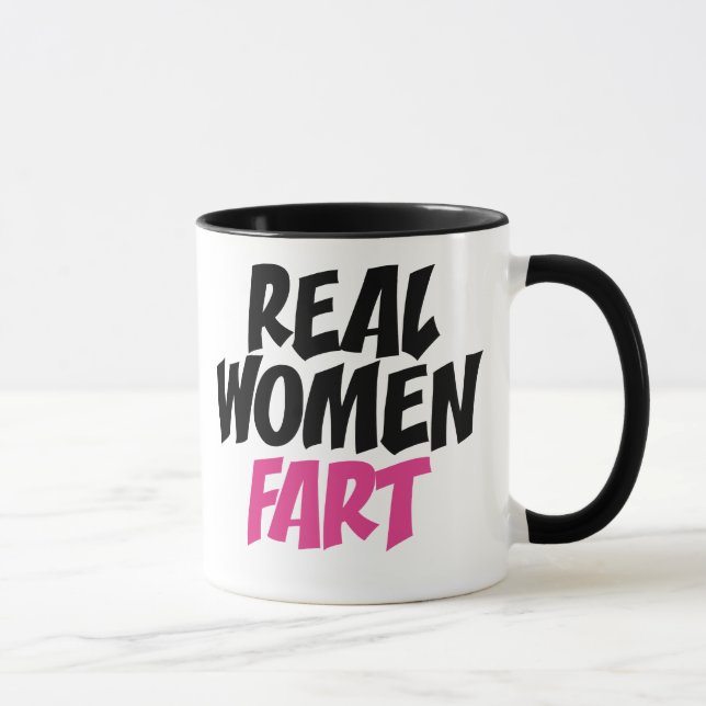 Caneca Mulheres peidões de verdade (Direita)