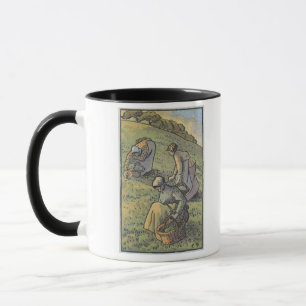 Caneca Mulheres que recolhem cogumelos, 'do campeão do