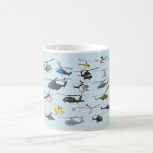 Caneca múltipla dos helicópteros
