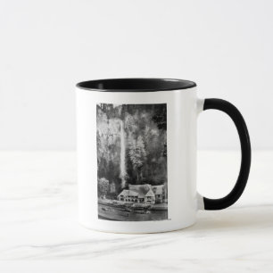 Caneca Multnomah Falls e Lodge Photoshop