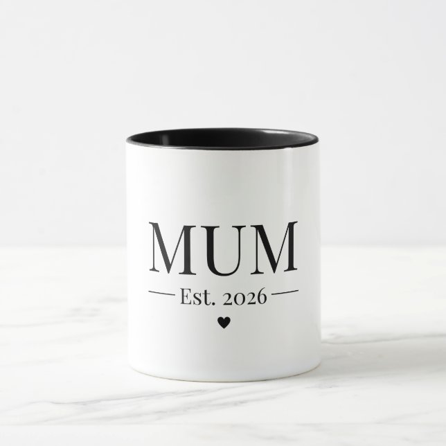 Caneca Mum Established 2026 (Centro)