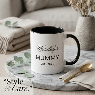 Caneca Múmia com Texto Personalizado Ideia de Pres