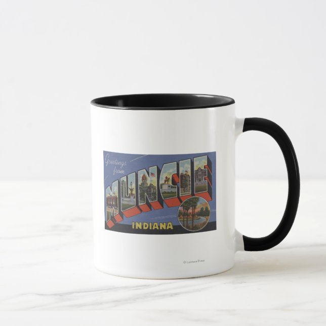 Caneca Muncie, Indiana - Cenas Largas (Direita)
