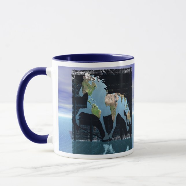 Caneca Mundo do Islandês (Esquerda)