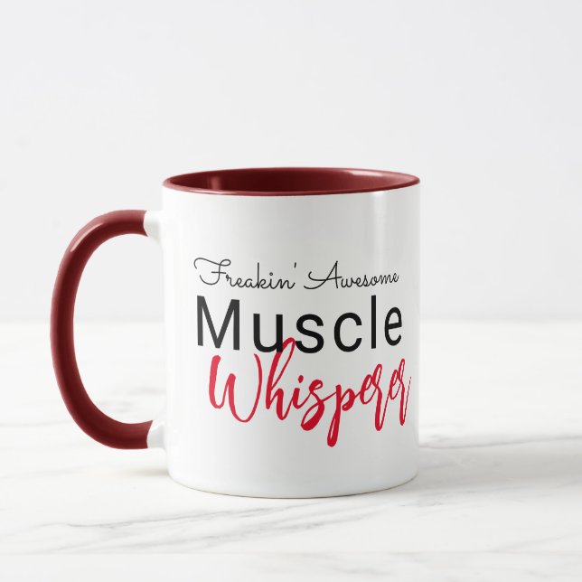 Caneca Muscle Whisperer Doutor Pun Funny Gift-idea Mug (Esquerda)