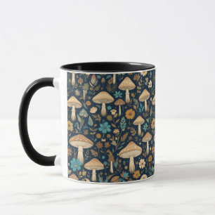 Caneca Mushroom Forest Cotage Core Mug, Cogumelo Cerâmico