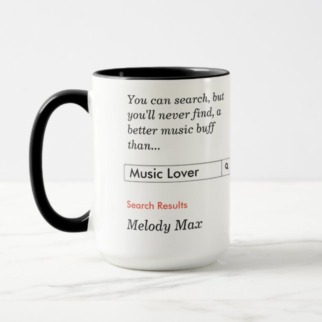 Caneca Music Lover (Esquerda)