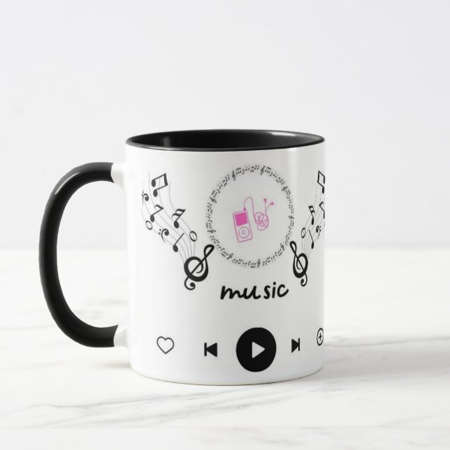 Caneca Music Lover Coffee Mug (Esquerda)