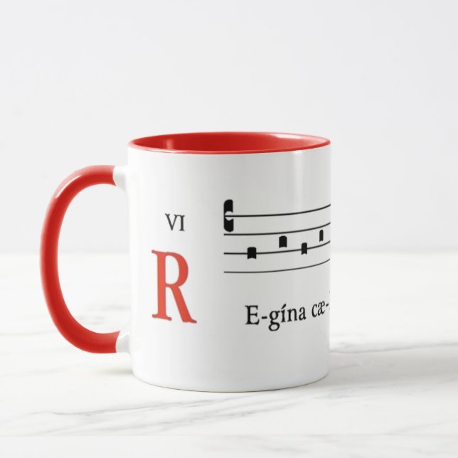 Caneca Música Clássica Gregoriana Canto Religioso (Esquerda)
