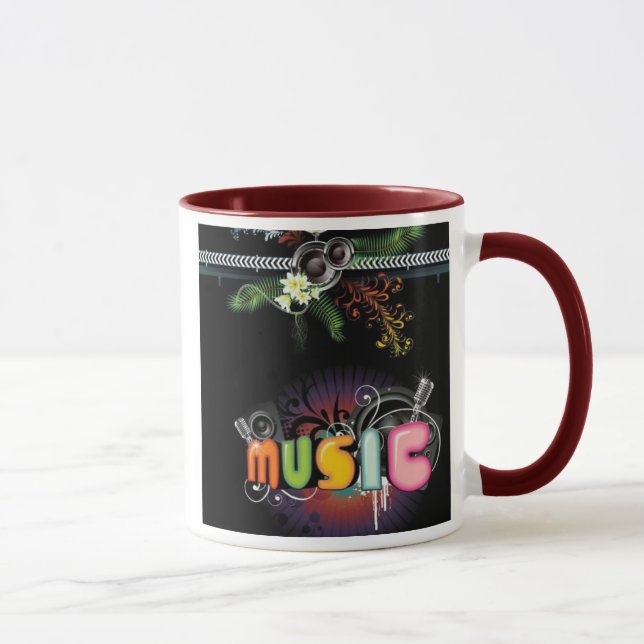 Caneca Musica colores (Direita)