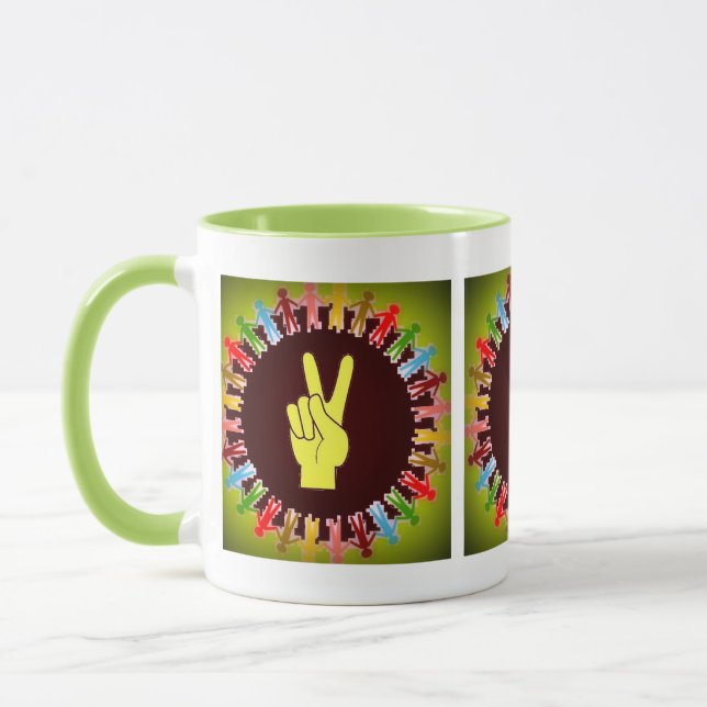 CANECA MÚSICA DE PAZ MUNDIAL (Esquerda)