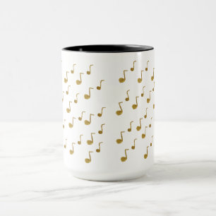 Caneca Música, Notas de Ouro