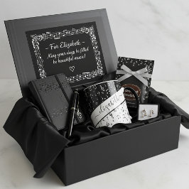 Caneca Música personalizada em preto e branco