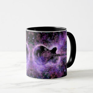 Caneca Música Romântica de Violão - Som Mágico -