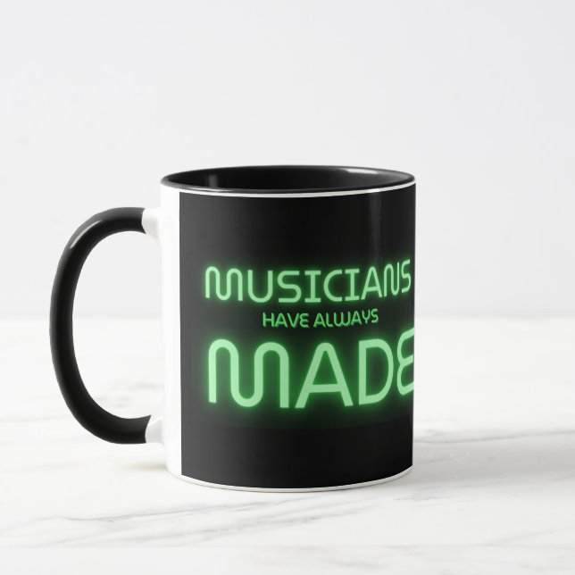 Caneca Músicos fizeram Waves Mug 11oz (Esquerda)