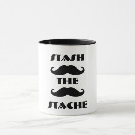 Caneca Mustache faz citação engraçada