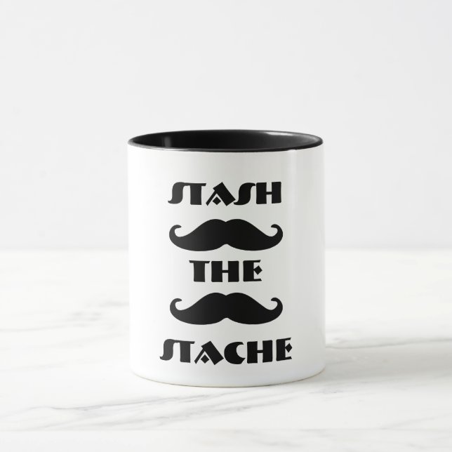 Caneca Mustache faz citação engraçada (Centro)