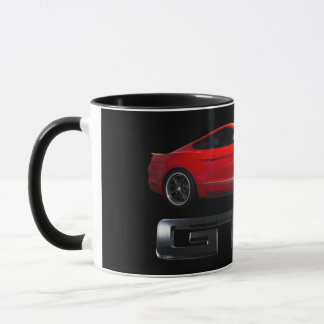 Caneca Mustang Red Mug
