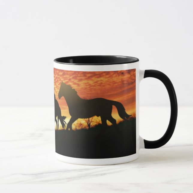 Caneca Mustang selvagens (Direita)