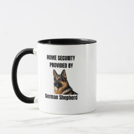 Caneca My Dog Is My Favorite Human German Shepherd Mug