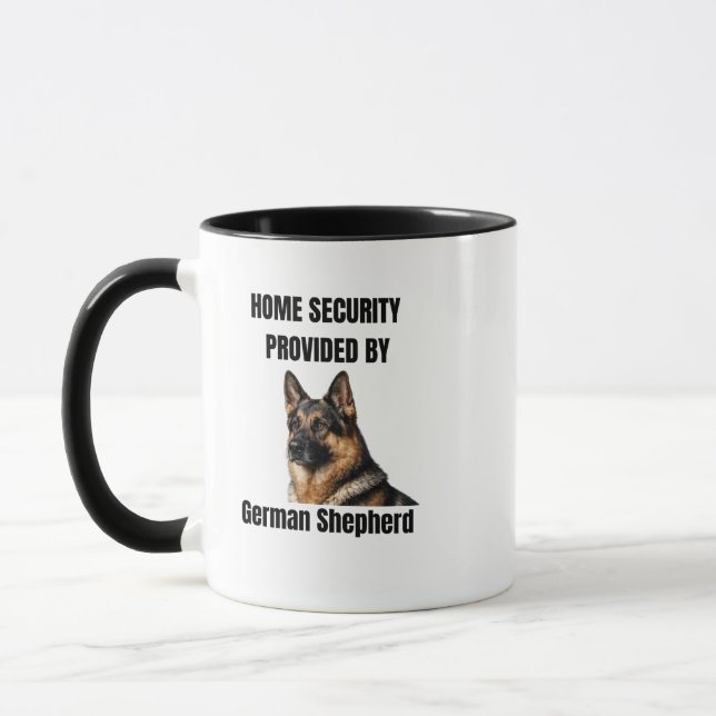Caneca My Dog Is My Favorite Human German Shepherd Mug (Esquerda)