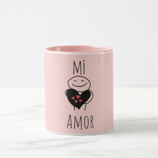 Caneca "My Love" (Mi Amor) Gift Photo Mug (Meu Amor)