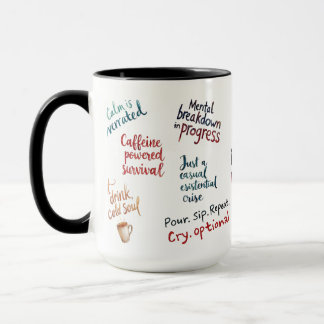 Caneca My Mental Breakdown Cup: A Relatable Design