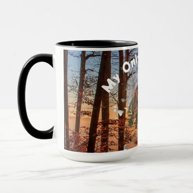 Caneca My Only Sun Shine Mug Edit Text and Change Image (Esquerda)