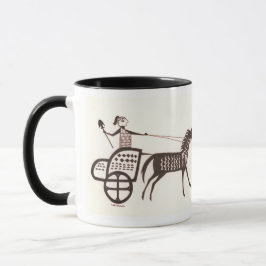 Caneca Mycenaean Grego Inspirou Charioteers Mug