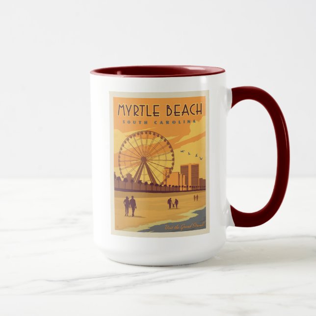 Caneca Myrtle Beach | Carolina do Sul (Direita)