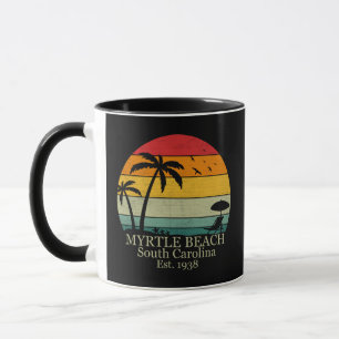 Caneca Myrtle Beach Vintage Carolina do Sul