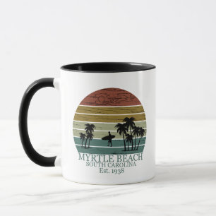 Caneca Myrtle Beach Vintage Carolina do Sul