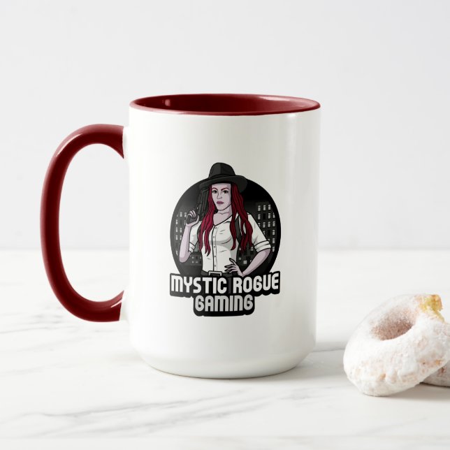 Caneca Mystic Rogue Gaming Mug (Com Donut)