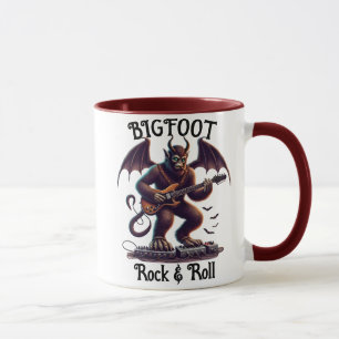 Caneca Mythical Rockstar: Bigfoots Guitar Solo