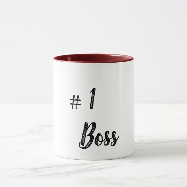 Caneca 🏆 nº 1 Boss Mug - Liderar com ☕ de Estilo (Centro)