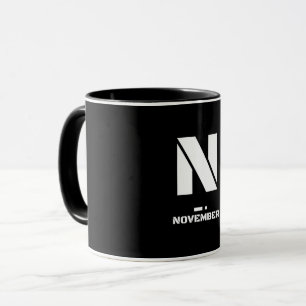 Caneca N(novembro) Alfabeto Fonético da OTAN & Morse
