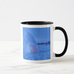 Caneca NA, Canadá, Manitoba, Churchill. Igloo ártico