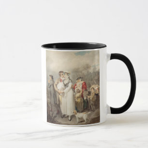 Caneca Na estrada, 1799 (w/c sobre traços de lápis no p