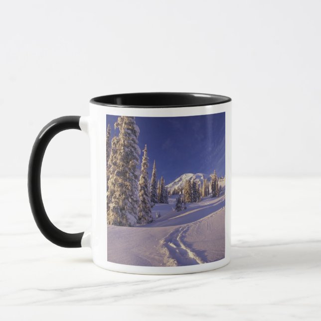 Caneca NA, EUA, Washington, Monte Rainier NP, Snowshoe (Esquerda)
