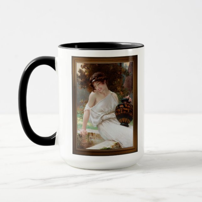 Caneca Na fonte por Guillaume Seignac (Esquerda)