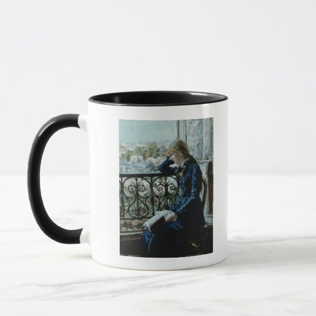 Caneca Na janela, 1881 (Esquerda)