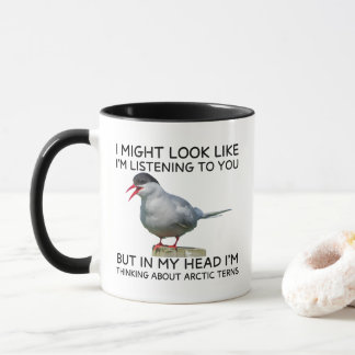 Caneca Na Minha Cabeça Estou Pensando Sobre Andorinhas-do