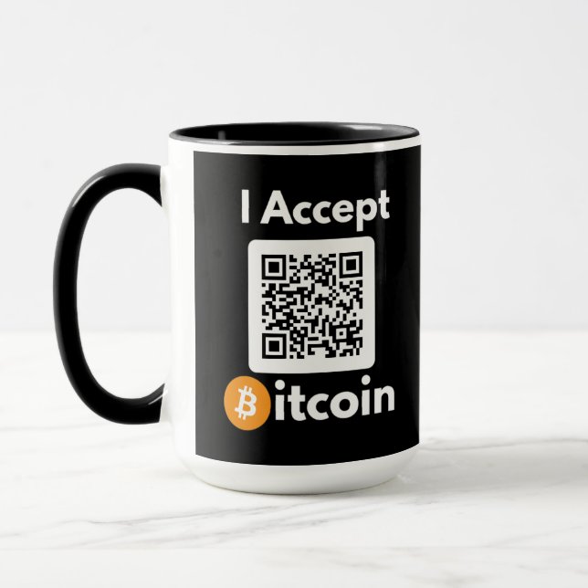 Caneca Na moda Bitmoney - Criptografia Btc (Esquerda)