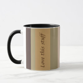 Caneca Na moda Design em faixas