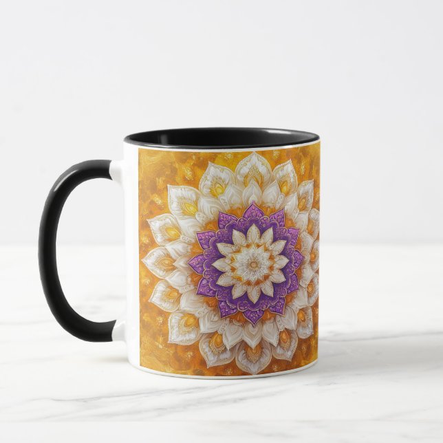 Caneca Na moda Essentials, Mandala (Esquerda)