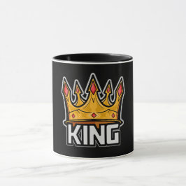 Caneca Na moda King Crown Mug