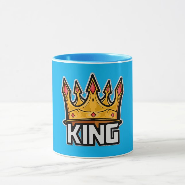 Caneca Na moda King Crown Mug (Centro)