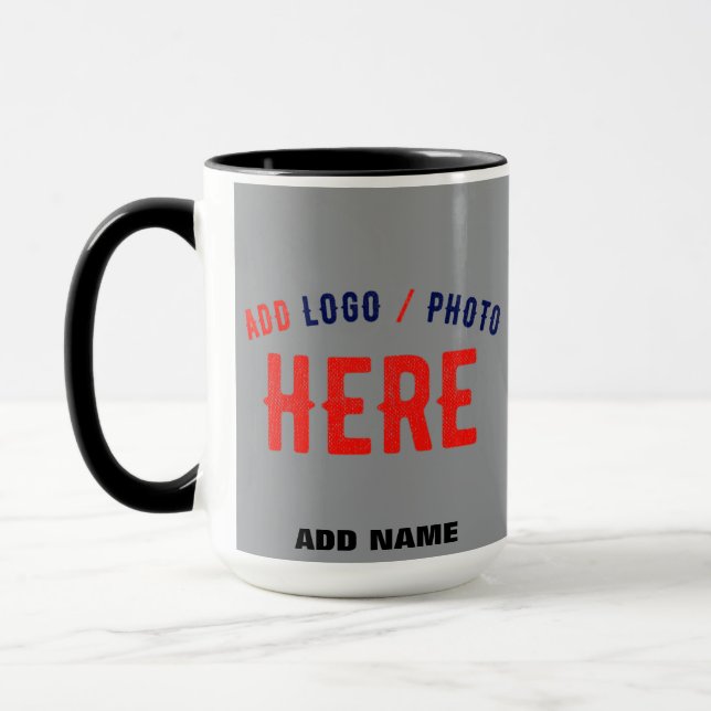 CANECA NA MODA MODERNO PERSONALIZÁVEL ASH VERIFICADO COM  (Esquerda)
